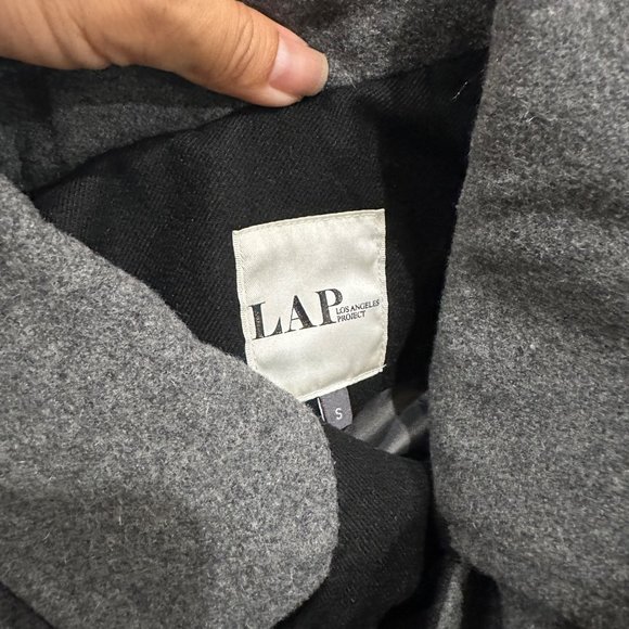 LAP LA Oversized Military Double Breasted Coat Women Size Small or Medium Jacket - Picture 14 of 14